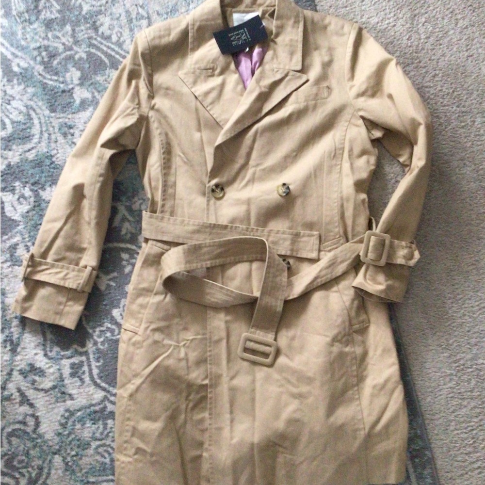 Avec Les Filles trench coat Size Large NWT